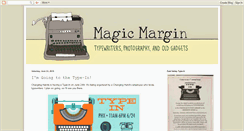 Desktop Screenshot of magicmargin.net